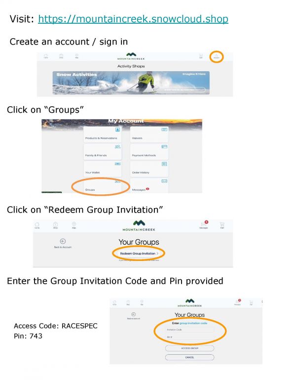 Mountain Creek Spectator Waiver